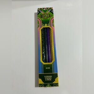 Wicked for Good‎ Reusable Straws , 4 pack, 30 ounce